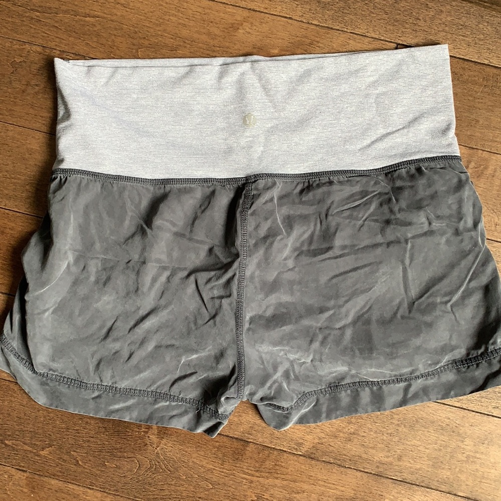 Soft grey lululemon shorts